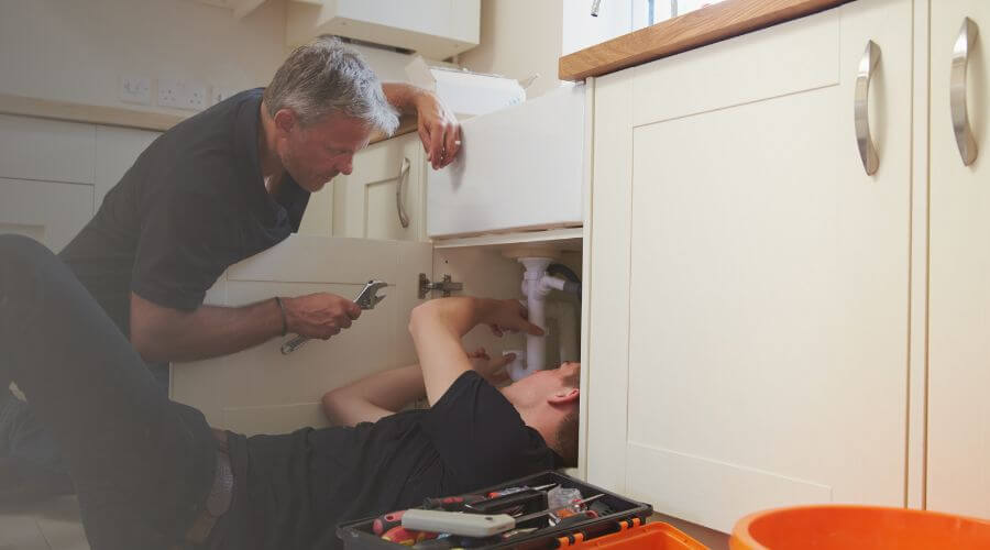 Professional burst pipe repair services in Graham, OK